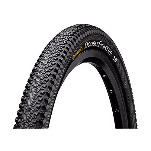 Mountain Bike Tyres : Continental TYC01239 Double Fighter III Tyre - Black, 29 x 2.0-Inch