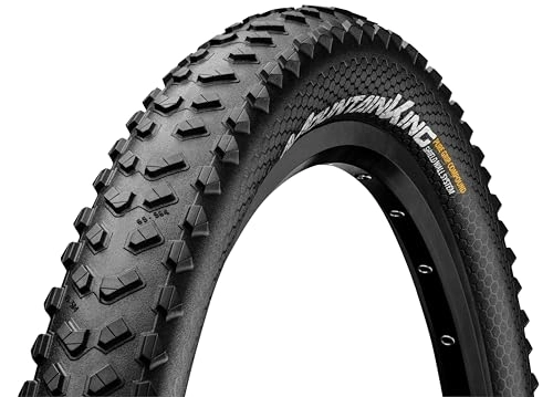 Mountain Bike Tyres : Continental Unisex Adulto Mountain King, Nero, 27.5 x 2.6
