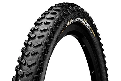 Mountain Bike Tyres : Continental Unisex Adulto Mountain King Protection 26 X 2.3 Protezione, Nero, 58-559 (26×2, 35´´)