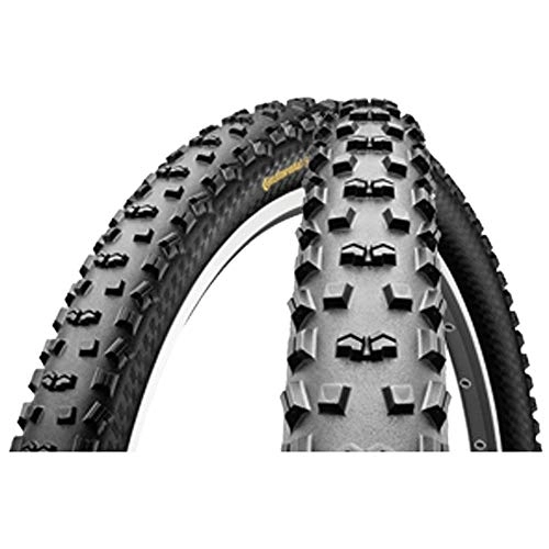 Mountain Bike Tyres : Continental Unisex's Mountain King Bike Tire, Black, 26 x 2.3