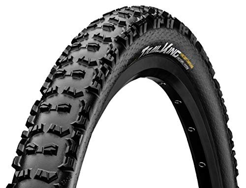 Mountain Bike Tyres : Continental Unisex's Trail King Mountain Bike Tire, Black, 29 x 2.4