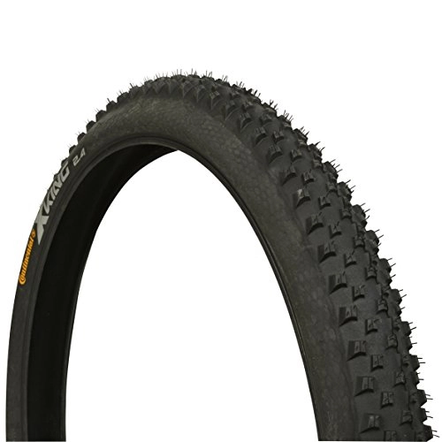Mountain Bike Tyres : Continental Unisex's X-King 2.4 Performance Tyre, Black, Size 26 x 2.4