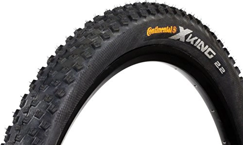Mountain Bike Tyres : Continental X King Black 26 x 2.2 Non Foldable