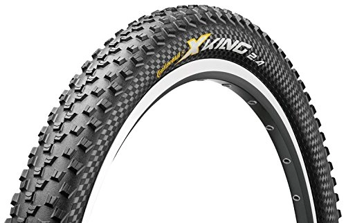 Mountain Bike Tyres : Continental X-King Protection Black Chili Folding Tire, 29 x 2.4cc