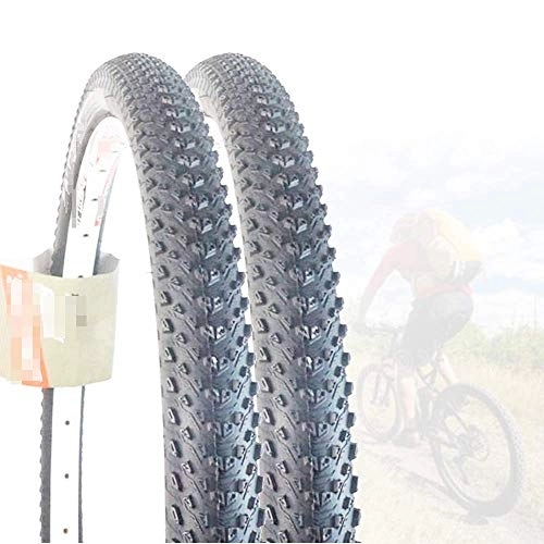 Mountain Bike Tyres : COTBY Bike Tires, 27.5X1.95 Mountain Bike Non-slip Wear-resistant Cross-country Tires, 60tpi Anti-stab Steel Wire Tires, Bicycle Accessories, 2pcs(27.5X1.95)