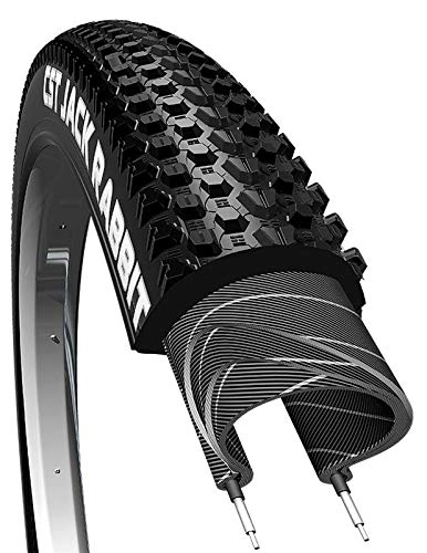Mountain Bike Tyres : CST Jack Rabbit 27.5x2.25 C1747TR 60TPI EPS TL Ready C / Card MTB Folding Tyre, Black