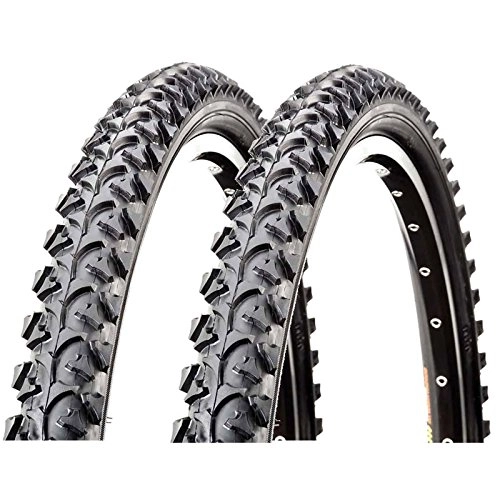 Mountain Bike Tyres : CST Raleigh T1280 Annupurna 26" x 1.95 Mountain Bike Tyres (Pair)