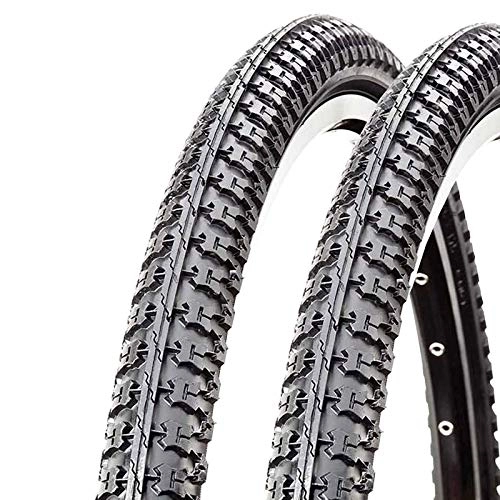 Mountain Bike Tyres : CST Raleigh T1345 26" x 1.75 Centre Raised Tread Mountain Bike Tyres (Pair)