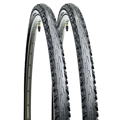 Mountain Bike Tyres : CST Raleigh T1531 Arrow 700 x 38c Hybrid Bike Tyres (Pair)