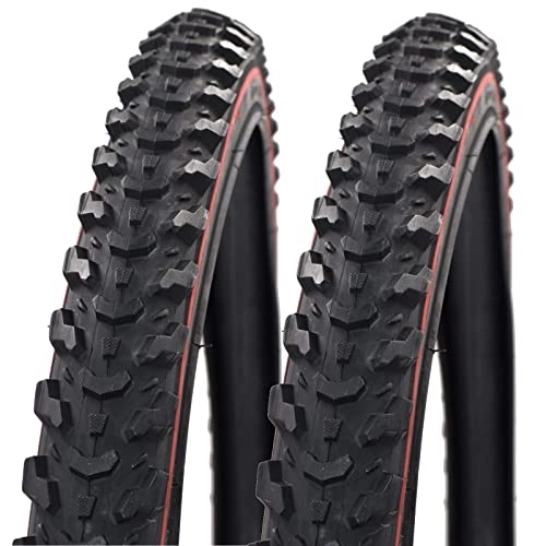 Mountain Bike Tyres : CST T1290 Eiger Redline 26" X 2.35 Mountain Bike Tyres (Pair)