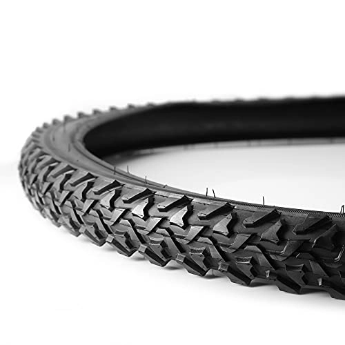 Mountain Bike Tyres : CYYLAHZX Bicycle tires 26x2.1 MTB 26 inch 24 inch 1.95 wire bead tyres mountain bike tire large tread strong grip cross-country (Color : 26x2.1)