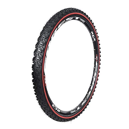 Mountain Bike Tyres : D8SA7W Bicycle Outer Tire 24 26 27.5 Inch Mountain Bike Cross Country 1.95 2.1 2.35 Big Pattern Wheels (Size : 24X1.95)