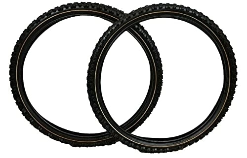 Mountain Bike Tyres : Details About Pair (2) 24 X 1.95 (54–4507) Raleigh Krush Bike Tyres With Cream Band, Mtb