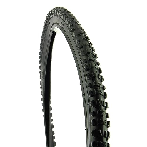 Mountain Bike Tyres : esKapad ETRTO 47-406 Children's Bicycle Tyre for Mountain Bike, Unisex, Youth, Black, 26 Inches x 1.95