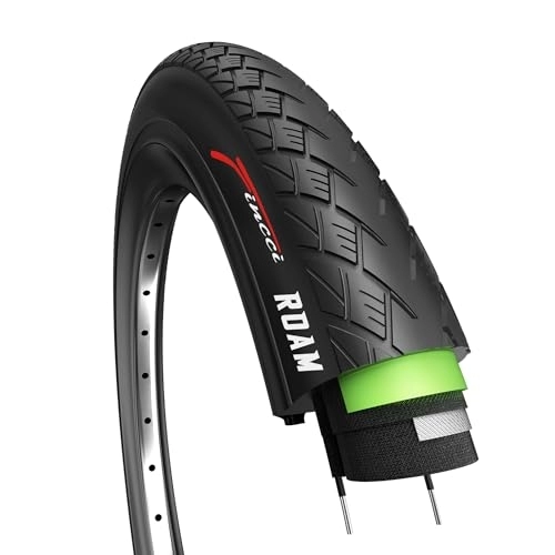 Mountain Bike Tyres : Fincci Roam 700 x 35c Tires 37-622 with Nylon Protection for Cycle Road MTB Hybrid Touring Electric Bike Bicycle Tires