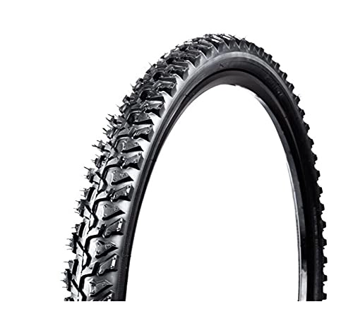 Mountain Bike Tyres : FXDCY Bicycle Tires Mountain Bike Bicycle Tires 24 * 1.95 / 26x1.95 / 2.1 Bicycle Parts (Color : 26x1.95)