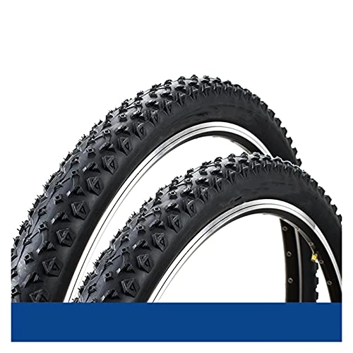 Mountain Bike Tyres : FXDCY Mountain Bike Bicycle Tire 26 26 * 1.75 26 * 2.0 Mountain Bike Tire 27.5 * 1.75 29 Bicycle Tire Pneumatic Parts (Color : 2pcs 27.5 2.1)
