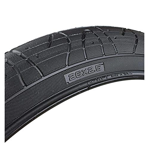Mountain Bike Tyres : GAOLE 26 * 2.5 20 * 1.95 Bicycle Tire Mountain Bike Tires Dirt Jumping Urban Street Trial 65psi 26 MTB Tires Bike Part (Color : 26X2.5)