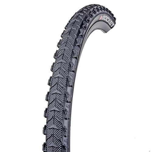 Mountain Bike Tyres : Gnrique 27.5 Inch AT-Rocket Tyre (54-584) 27.5 x 2.10 Black Bicycle Mountain Bike City
