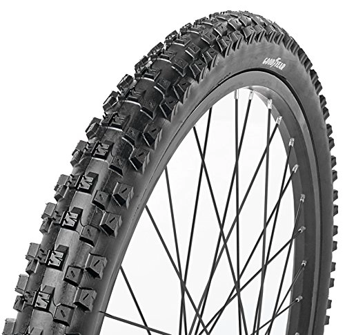 Mountain Bike Tyres : Goodyear Folding Bead Mountain Bike Tire, 24" x 2 / 2.125", Black