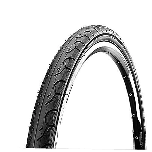 Mountain Bike Tyres : Hainice Mountain Bike Tires K193 Non-slip Rubber Bicycle Solid Tyre Cycling Accessories 26x1.25 inch Black
