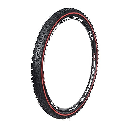 Mountain Bike Tyres : HAOKAN 24 26 27.5 Inch Bicycle Tire Mountain Bike Tire Large Pattern Wheel 1.95 2.1 2.35 (Size : 26x2.1) (Size : 24X1.95)