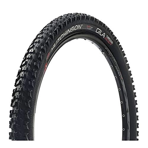 Mountain Bike Tyres : Hutchinson Gila Black TS Tubetype-Tubeless Ready Mountain Bike Tyre 29 x 2.10 (52-622)