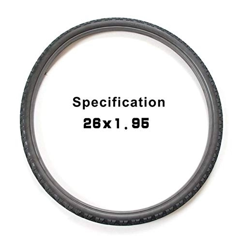 Mountain Bike Tyres : HZPXSB 26 x 1.95 inch solid bicycle tyre anti-stab riding mountain bike road bike solid tyre explosion-proof tyre without inflation