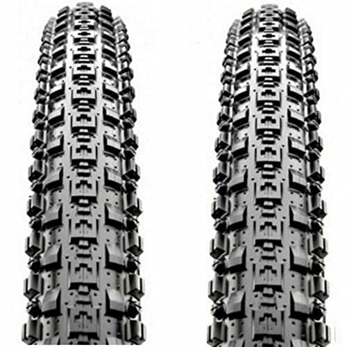 Mountain Bike Tyres : JFSDBH 1Pair Non-slip MTB Tyres 26x 2.10 Black Road Bike Tires 665g