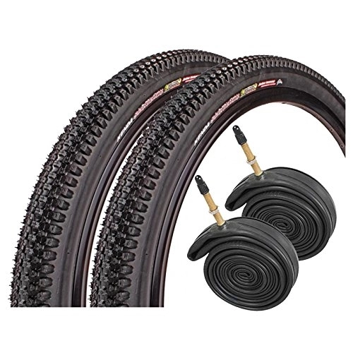 Mountain Bike Tyres : KENDA Small Block 8 26" x 2.1 Mountain Bike Tyres with Presta Tubes (Pair)