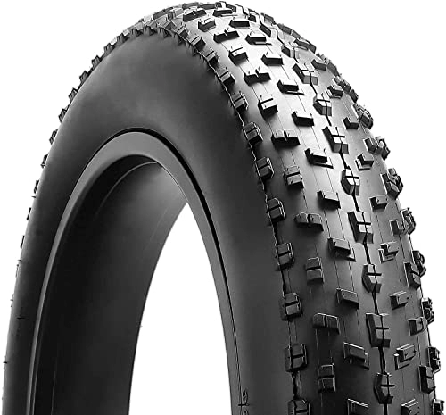 Mountain Bike Tyres : LaVelo Bike Tire Fat Tire, 20 x 4.0 inch Fat Bike Tire, Folding Bead Electric Bike Tires, Cargo Bike Tire, Compatible Wide Mountain Snow Bike Tire
