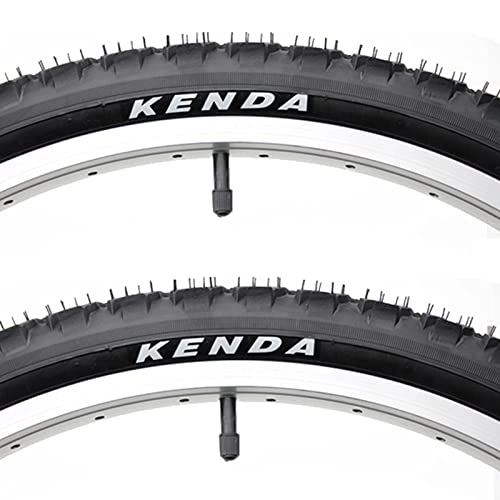 Mountain Bike Tyres : LDFANG 24 / 26×1.95, 26×2.1 Tyre 2 PCS for Road Mountain MTB Mud Dirt Offroad Bike Bicycle, 26 * 2.1