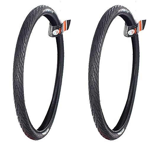 Mountain Bike Tyres : LDFANG Mountain Bike Tire(pack of 2) 26 / 27.5 * 1.75 Steel Wire 26inches Outer Tyre Half-bald Puncture PreventionTyre .27.5 * 1.75