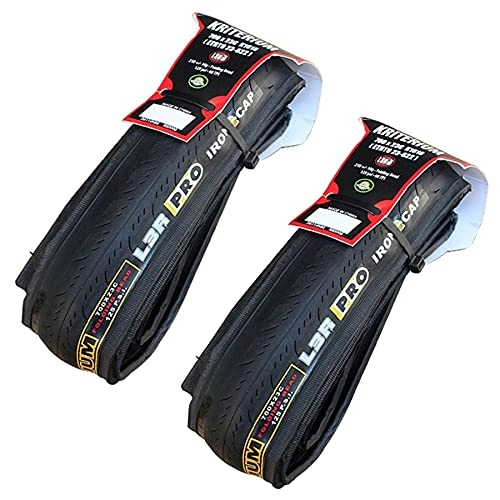 Mountain Bike Tyres : LHYAN Folding Tyre*2, 700 * 23 / 25-Inch Antipuncture Protection for Cycle Road Mountain MTB Hybrid Bike Bicycle, 700 * 23