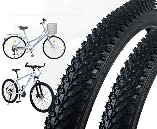 Mountain Bike Tyres : Li&Aimi Bicycle Tire 24 * 1.75 / 1.95 Bicycle Mountain Bike Inner And Outer Tire, 24 * 1.75