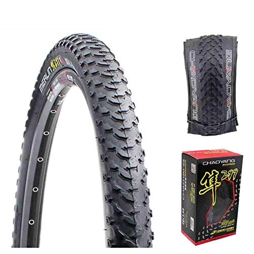 Mountain Bike Tyres : Lightweight Anti-Stab Layer Mountain Bike 26 / 27.5 / 29 Inch * 1.95 Bicycle Tire Folding Tire
