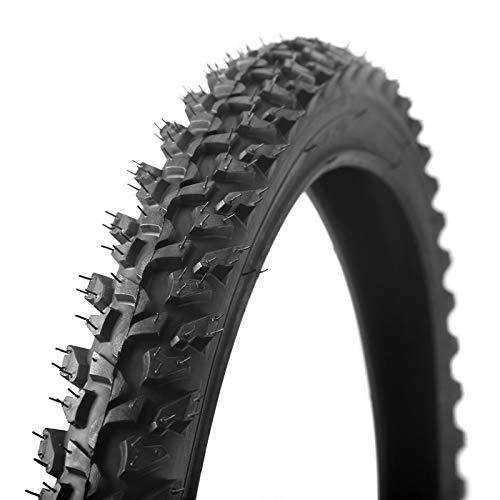 Mountain Bike Tyres : LSXLSD Bicycle Tires 26 2.125 MTB 26 Inch 24 Inch 1.95 Wire Bead Tyres Mountain Bike Tire Large Tread Strong Grip Cross-country (Color : 26x2.1 black)
