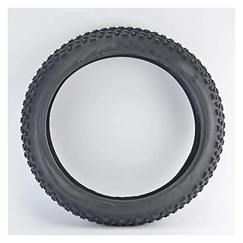 Mountain Bike Tyres : LWCYBH Bicycle Tire 20 Inch 4.0 Fat Tire Snowmobile Front Wheel Tire Beach Bicycle Wheel Mountain Bike Tire (Color : 20x4.0 Black)