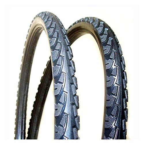 Mountain Bike Tyres : LWCYBH MTB Mountain Bike Tire 26 * 1.95 26 * 2.125 26 * 1.50 1 Pcs Tire Fixed Pneumatic Solid Tire Bicycle Tire (Color : Black)
