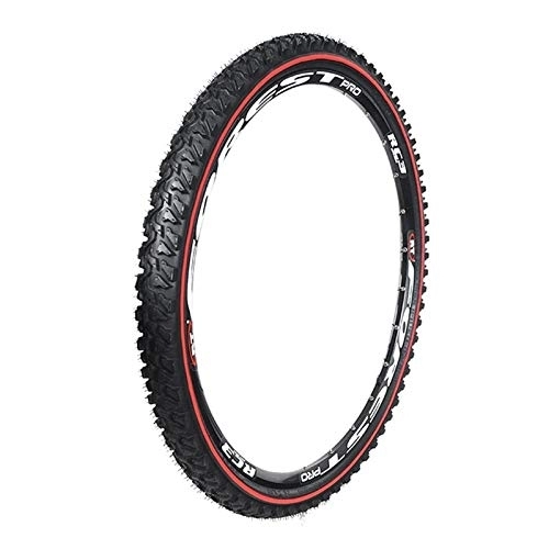 Mountain Bike Tyres : LXRZLS Bicycle Outer Tire 24 26 27.5 Inch Mountain Bike Cross Country 1.95 2.1 2.35 Big Pattern Wheels (Color : 26X2.35)