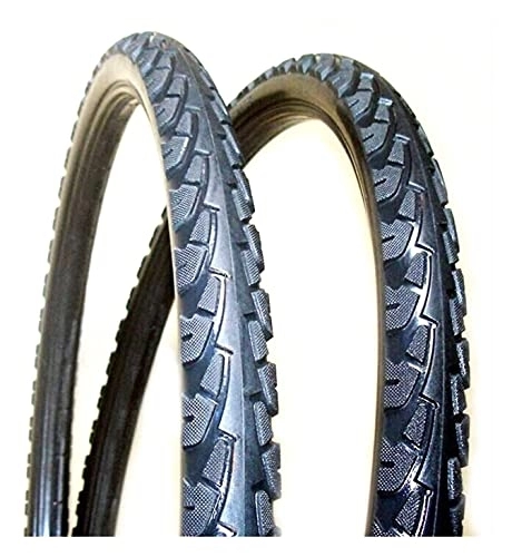 Mountain Bike Tyres : LXRZLS MTB Mountain Bike Tire 261.95 262.125 261.50 1 Pcs Tire Fixed Pneumatic Solid Tire Bicycle Tire (Color : Black) (Color : Black)