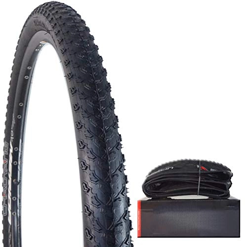 Mountain Bike Tyres : LYzpf Bike Tyres Mountain Bicycle Tires 26" / 27" / 29" Tire Off Road Accessories Parts Sport Fast Rolling Tyre Strong Grip, 26 * 1.95