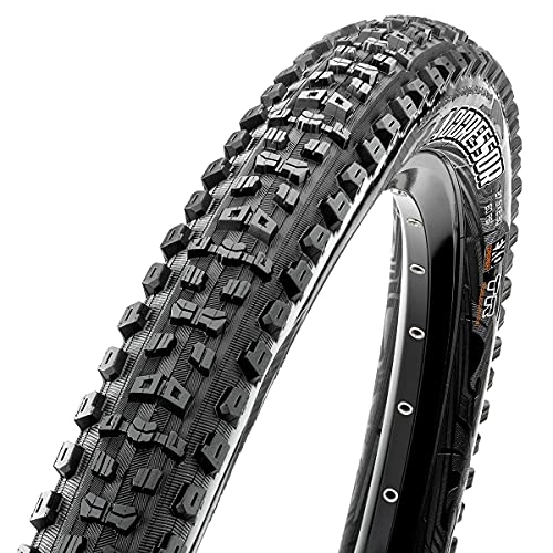 Mountain Bike Tyres : Maxxis Aggressor Folding Dual Compound Exo / tr Tyre - Black, 29 x 2.50-Inch