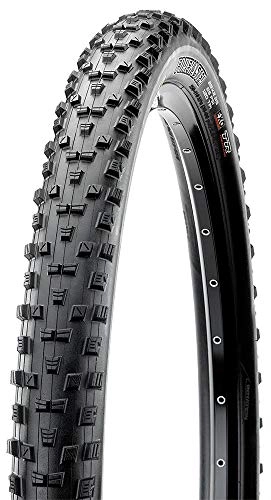 Mountain Bike Tyres : Maxxis Forekaster Folding Dual Compound Exo / tr Tyre - Black, 27.5 x 2.35-Inch
