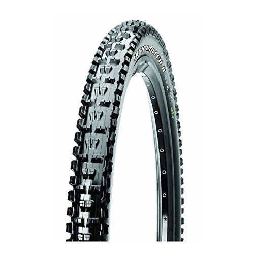 Mountain Bike Tyres : Maxxis High Roller Folding Single Compound Silkshield / ebike Tyre - Black, 27.5 x 2.40-Inch