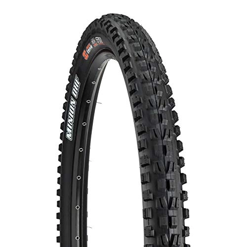 Mountain Bike Tyres : Maxxis Minion DHF dh 27.5x2.5WT 60 Tpi Folding 3c Maxx Grip Tr Tyre - Black, 27.5 2.50 inches