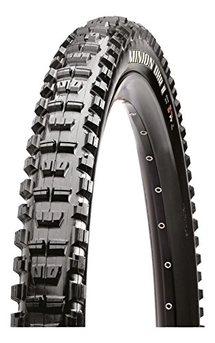 Mountain Bike Tyres : Maxxis Minion DHR II 2 PLY / 3C MTB Tyre - Black, Size 26 x 2.40