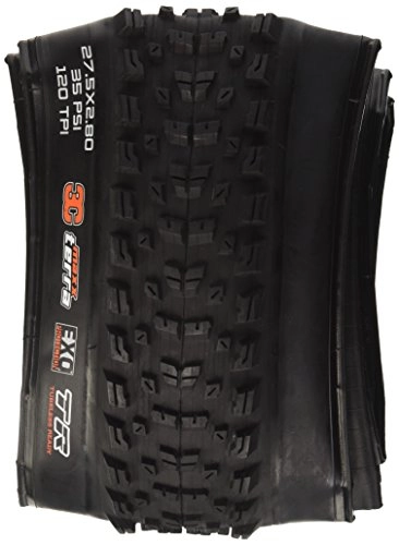 Mountain Bike Tyres : Maxxis Rekon Plus Folding 3c Maxx Terra Exo / tr Tyre - Black, 27.5 x 2.80-Inch