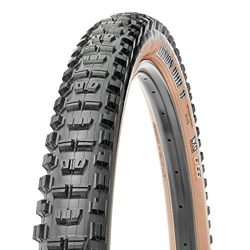 Mountain Bike Tyres : Maxxis Unisex – Adult's Skinwall Dual EXO Bicycle tyres, black, 29x2.40 61-622