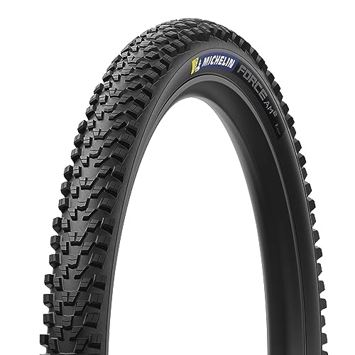 Mountain Bike Tyres : Michelin Force AM2 Competition Line Front or Rear Mountain Bike Tire for Hard, Dry and Mixed Terrain, GUM-X Technology, 29 x 2.60 inch